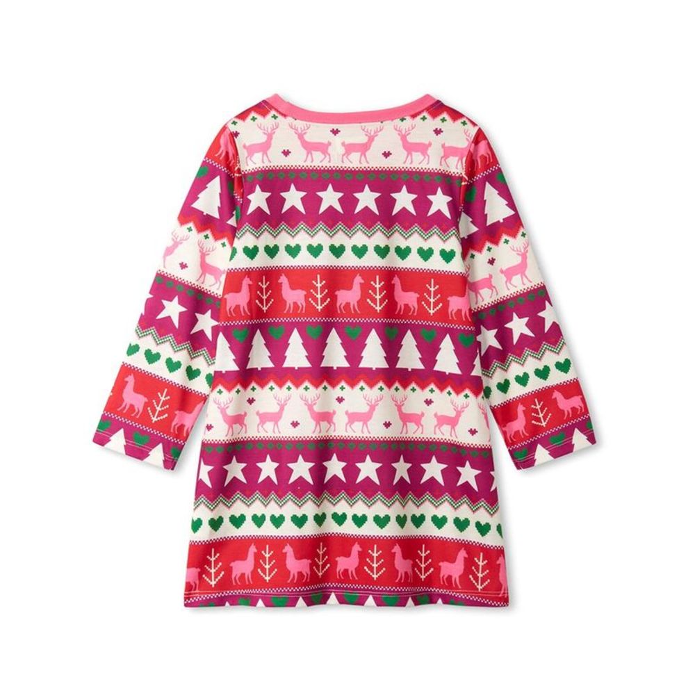 Hatley Holiday Fairisle Nightdress - Picture 2 of 3